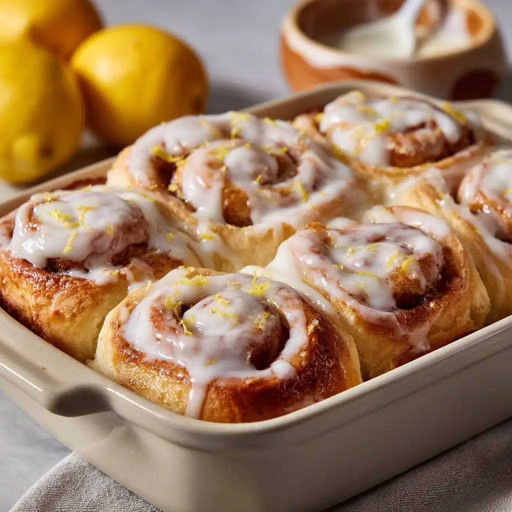 Gluten Free Lemon Rolls