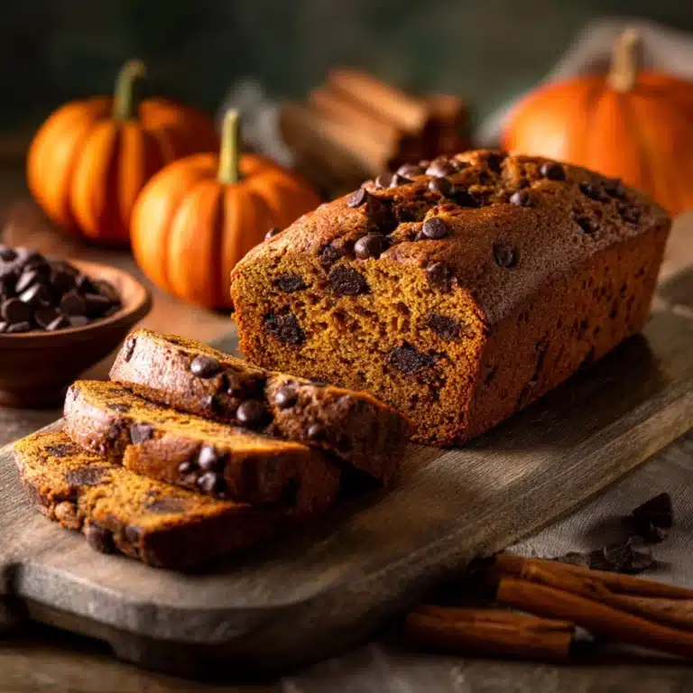 Pumpkin Chocolate Chip Bread Recipe
