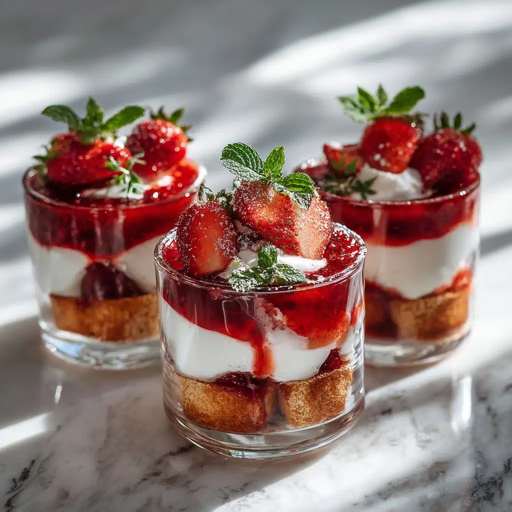 Strawberry Tiramisu Cups Recipe - Recipe Image