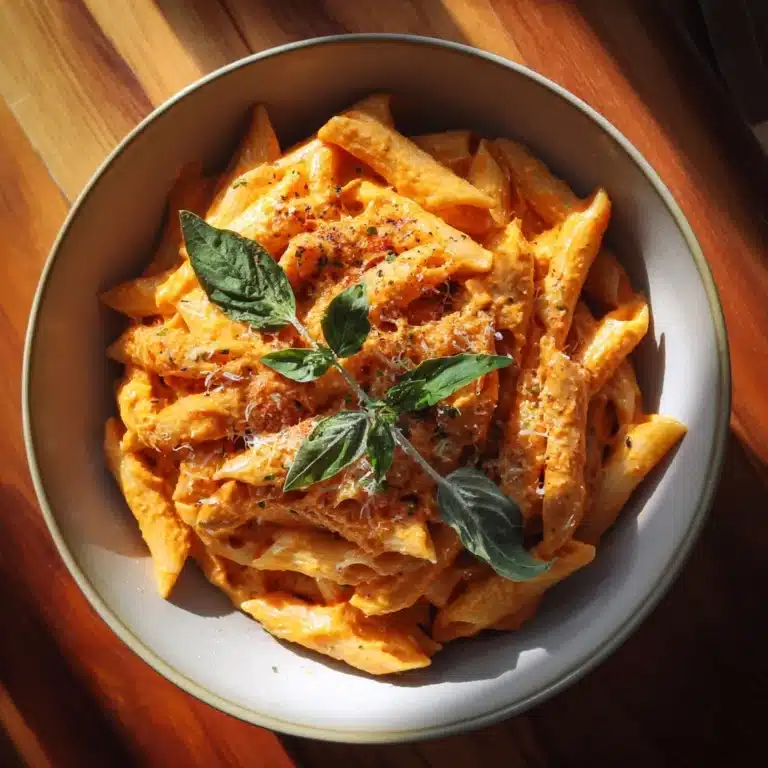 Creamy Tomato Basil Pasta Recipe