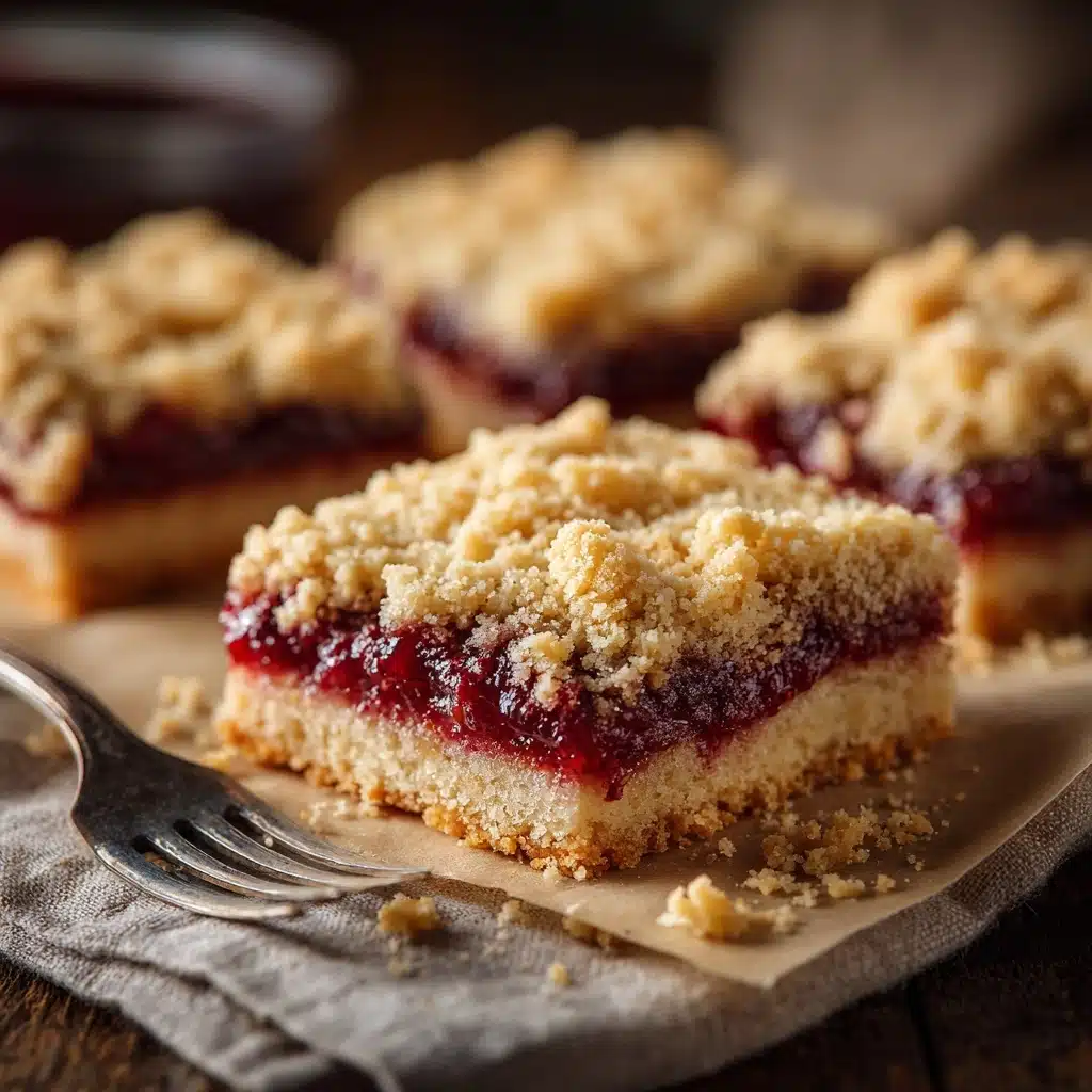 Strawberry Crumble Bars Recipe - Recipe Image