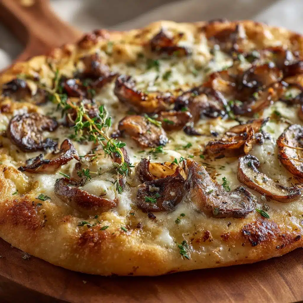 Truffle Mushroom Pizza Recipe - Recipe Image
