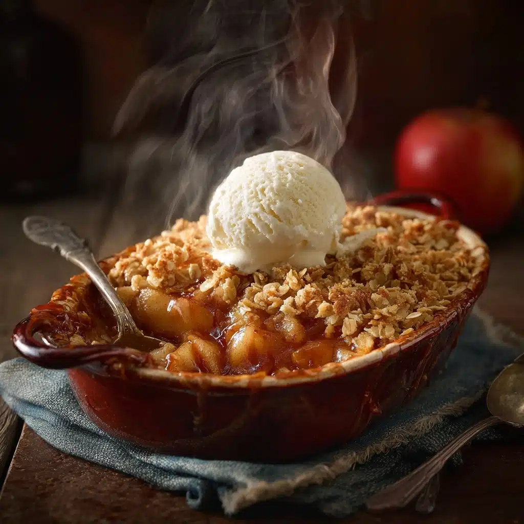 Caramel Apple Crisp Recipe - Recipe Image