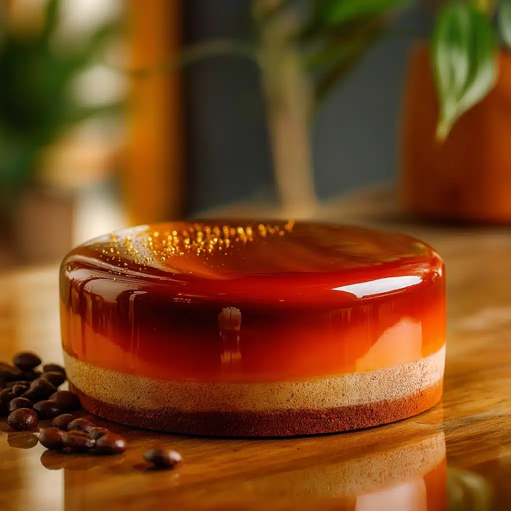 Caramel and coffee entremet Recipe - Recipe Image