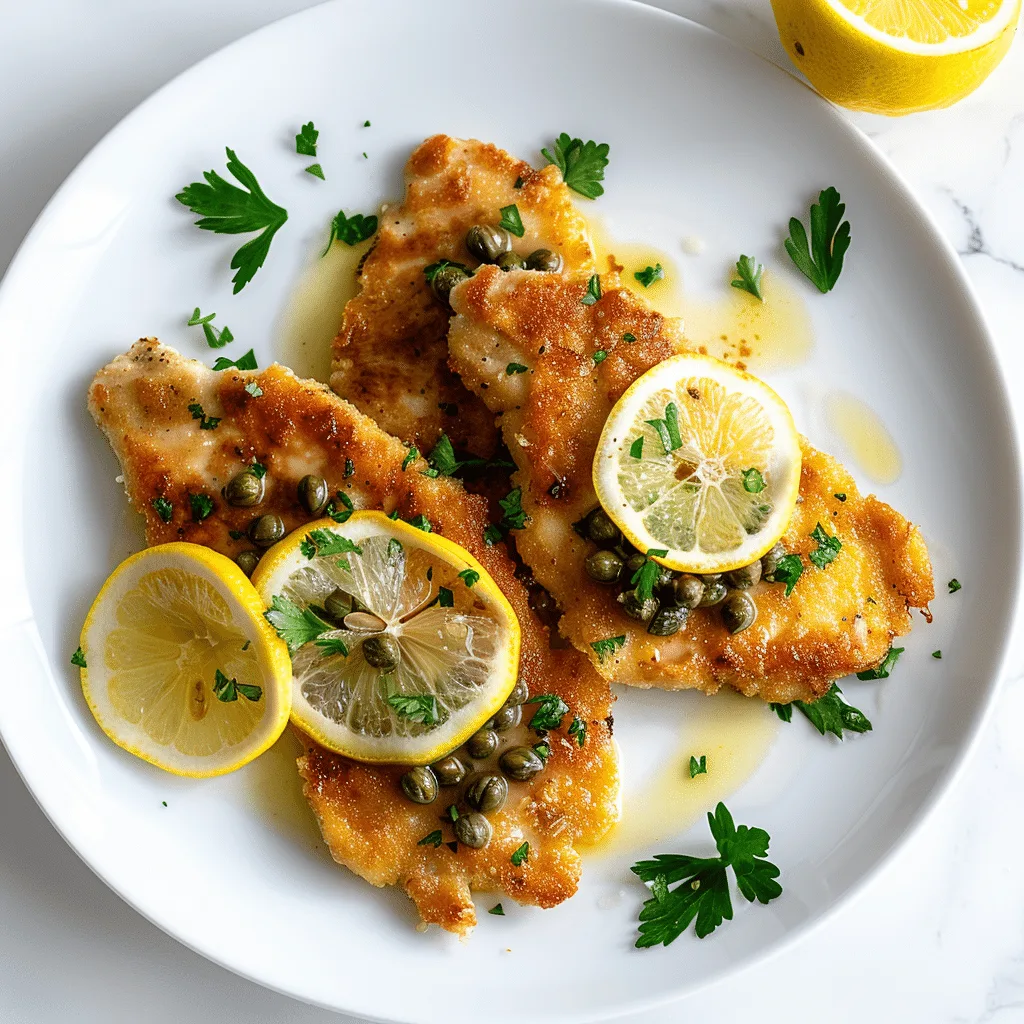 Chicken Piccata Recipe - Recipe Image