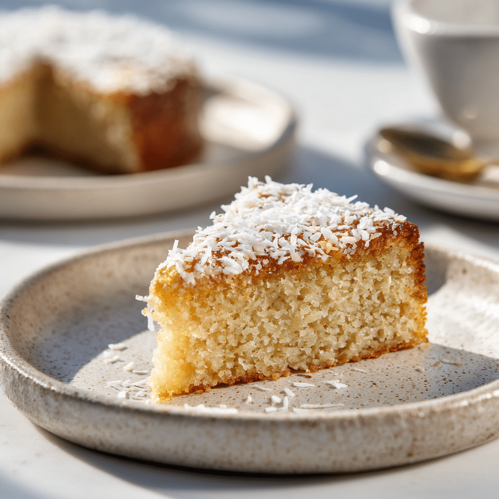 Coconut Almond Torte Recipe - Recipe Image