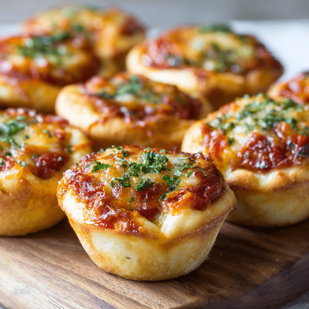 Pizza Cupcakes Recipe - Recipe Image