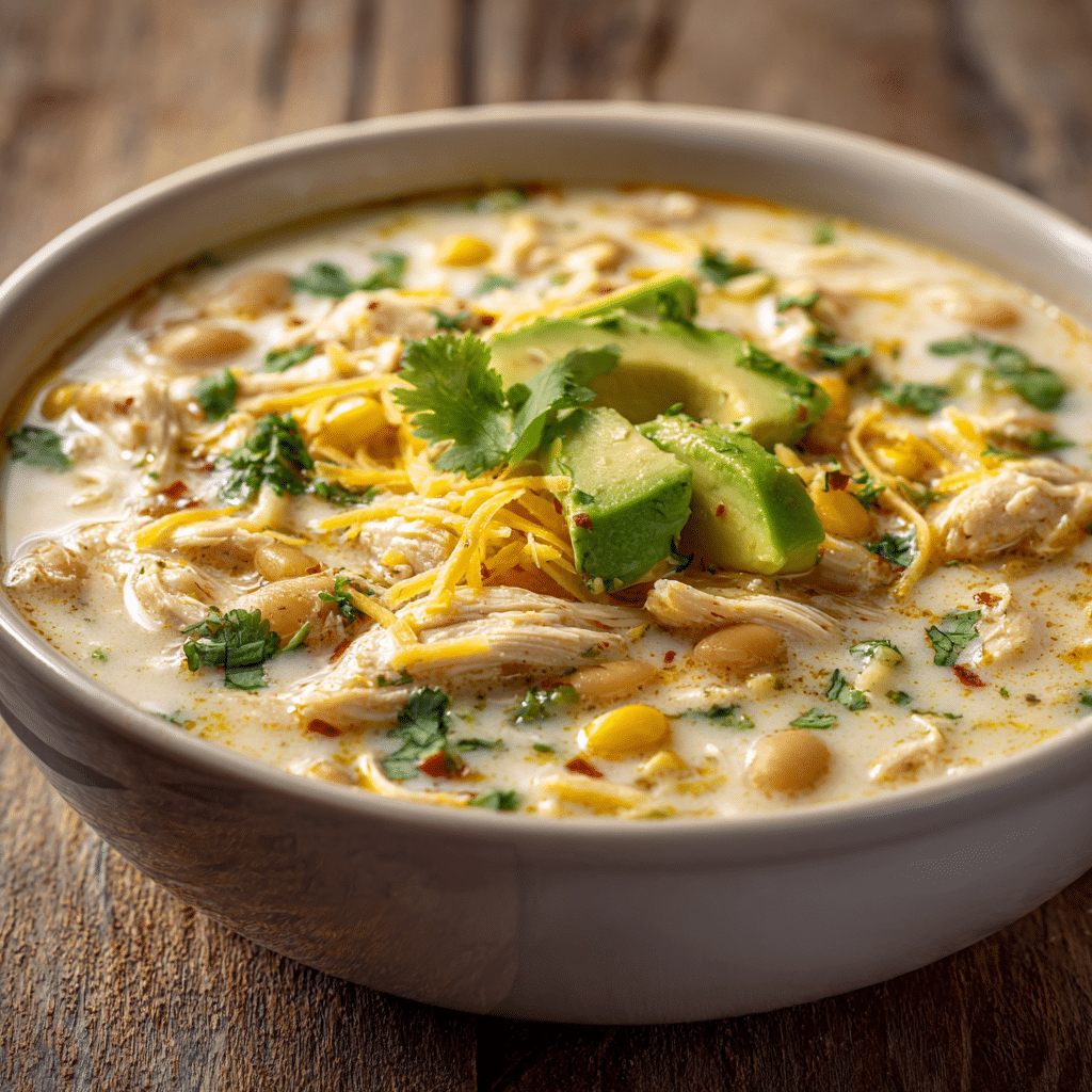 Crockpot White Chicken Chili Recipe - Recipe Image