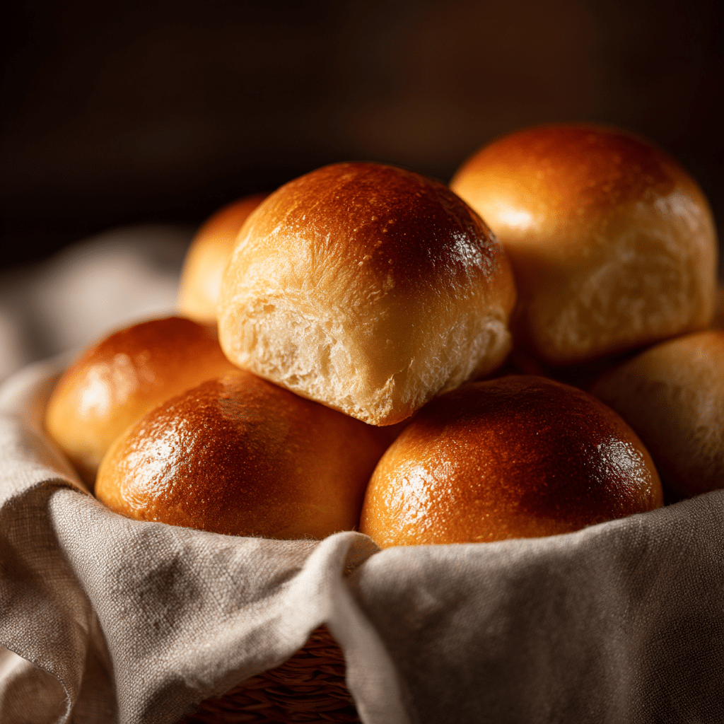 Fluffy Milk Bread Rolls Recipe - Recipe Image