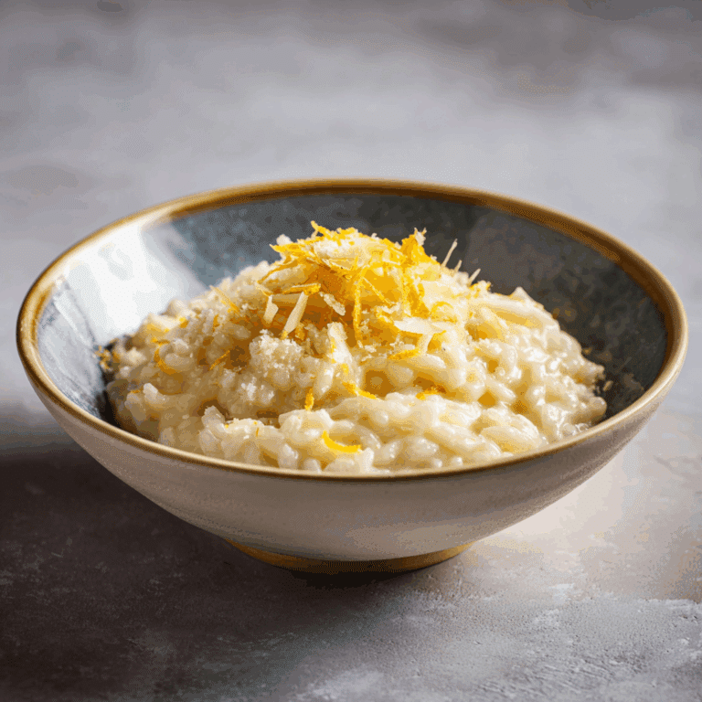 Creamy Lemon Risotto Recipe