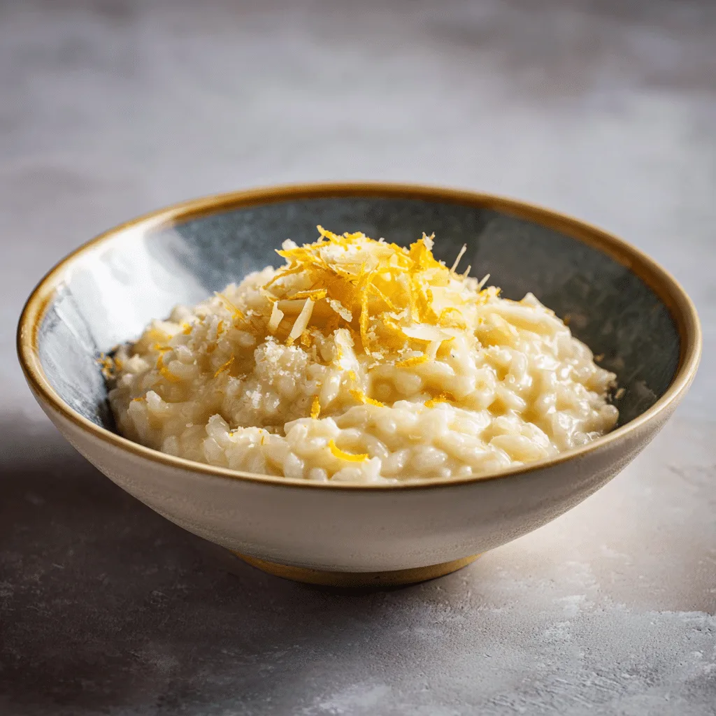 Creamy Lemon Risotto Recipe