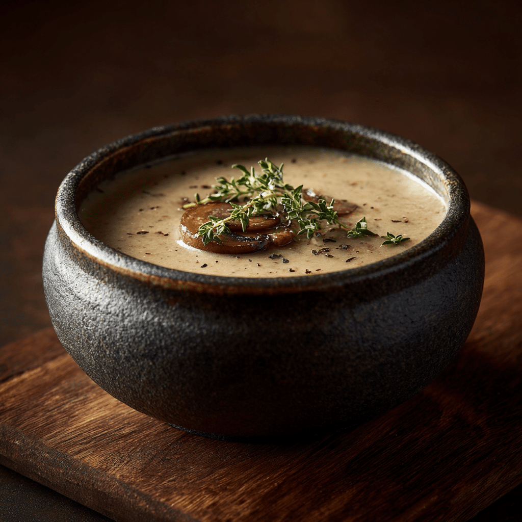 Cream of Mushroom Soup Recipe - Recipe Image