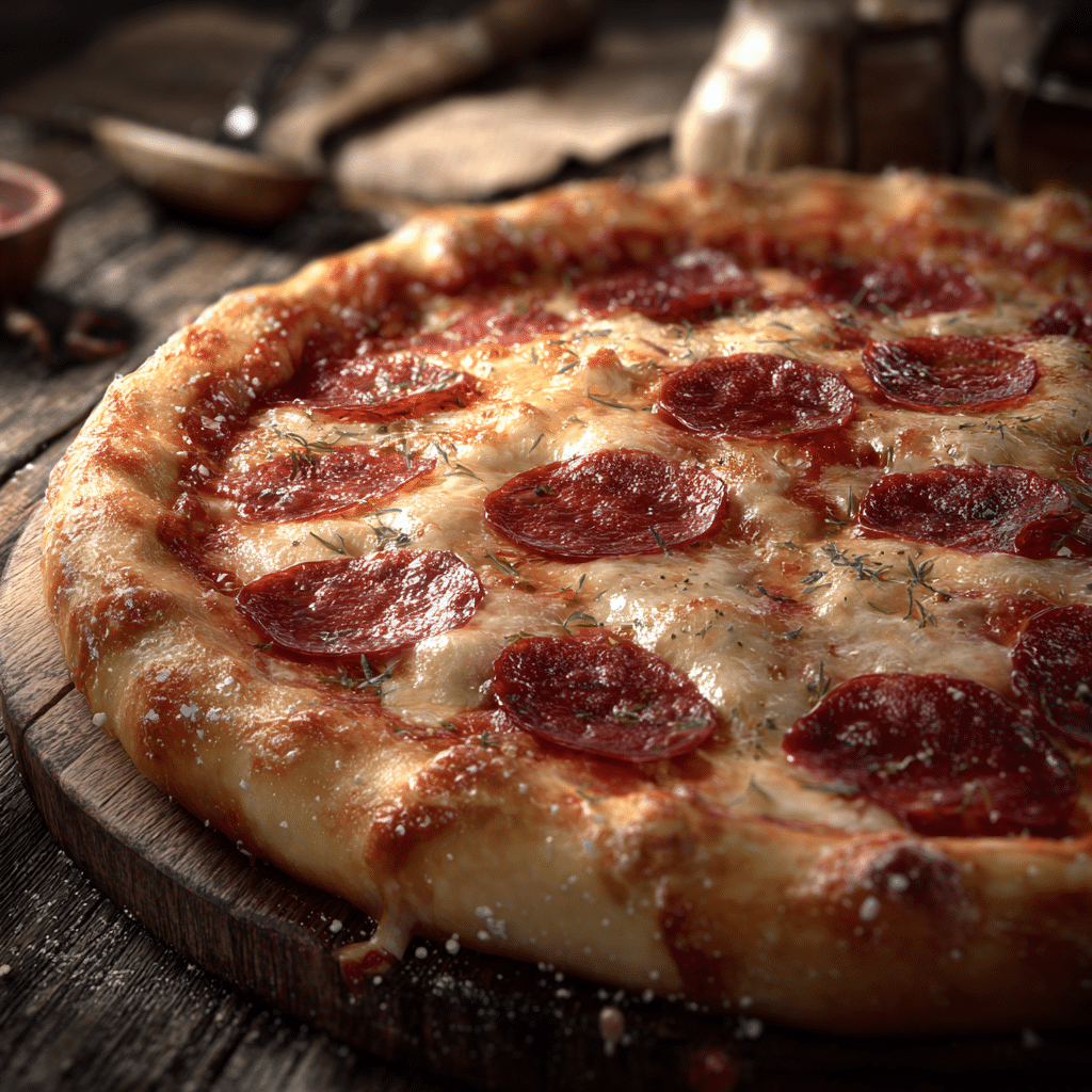 Pepperoni Pizza Recipe - Recipe Image