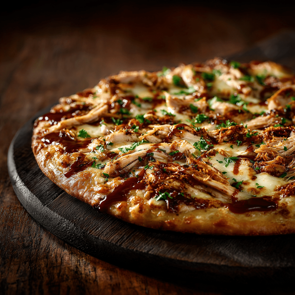 BBQ Chicken Pizza Recipe - Recipe Image