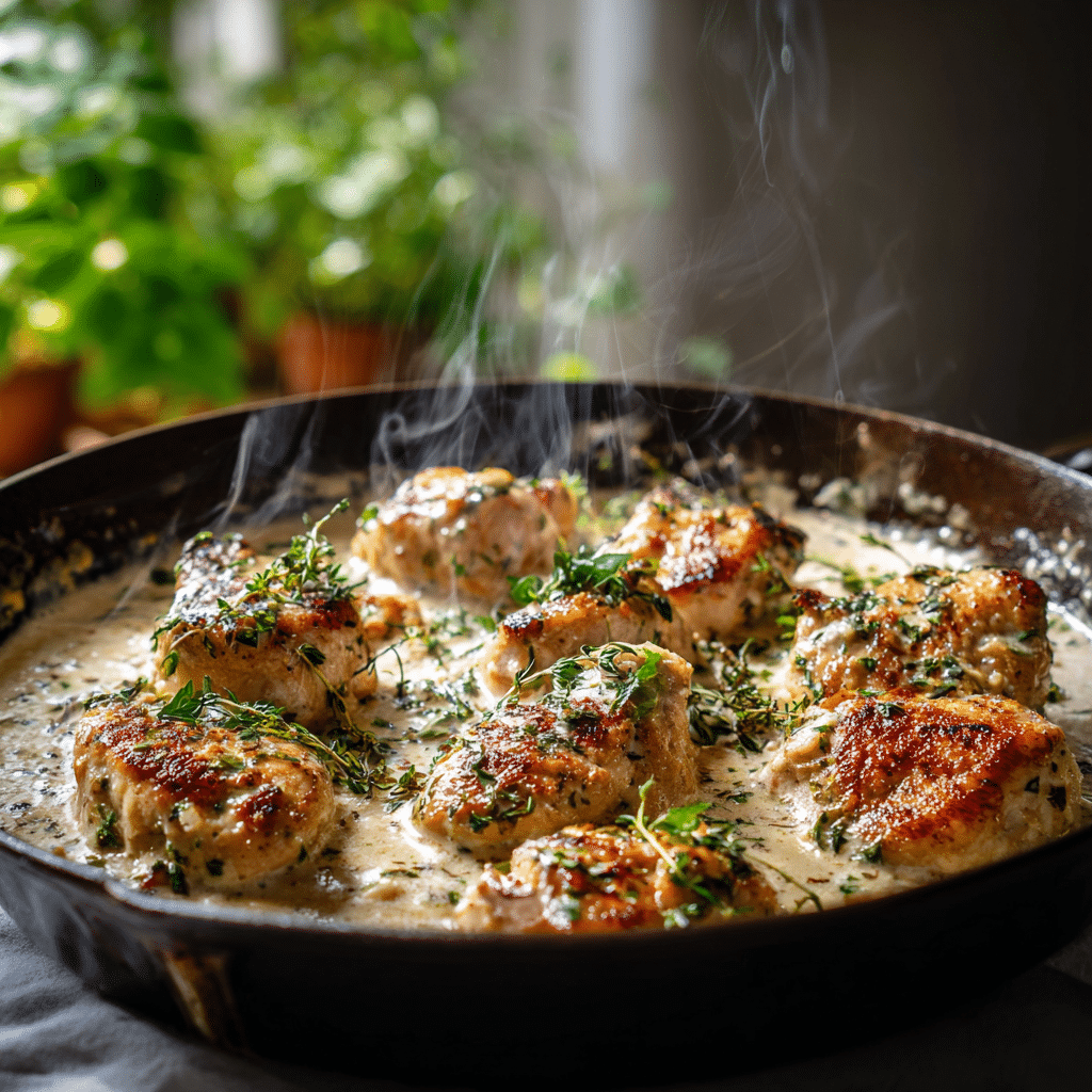 Creamy Garlic Chicken