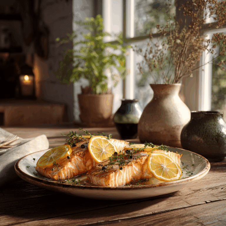 Lemon Herb Salmon