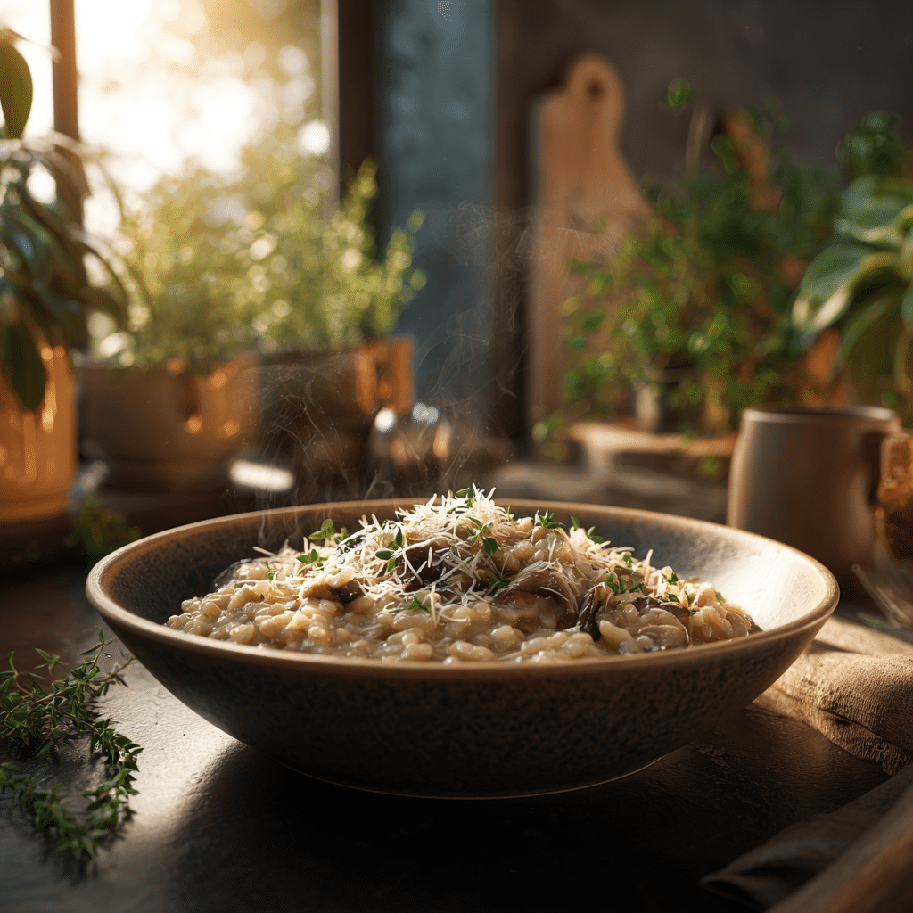 Mushroom Risotto - Recipe Image