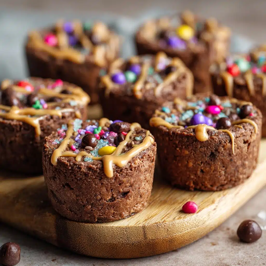 Almond-Flour Brownie Protein Cups Recipe - Recipe Image