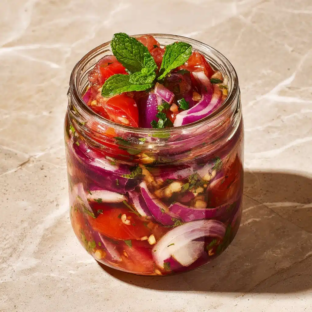 Cucumber and Tomato Salad with Vinegar Recipe - Recipe Image