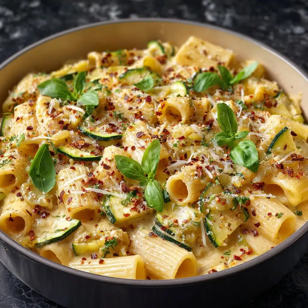 One-Pot Pasta with Zucchini Recipe - Recipe Image