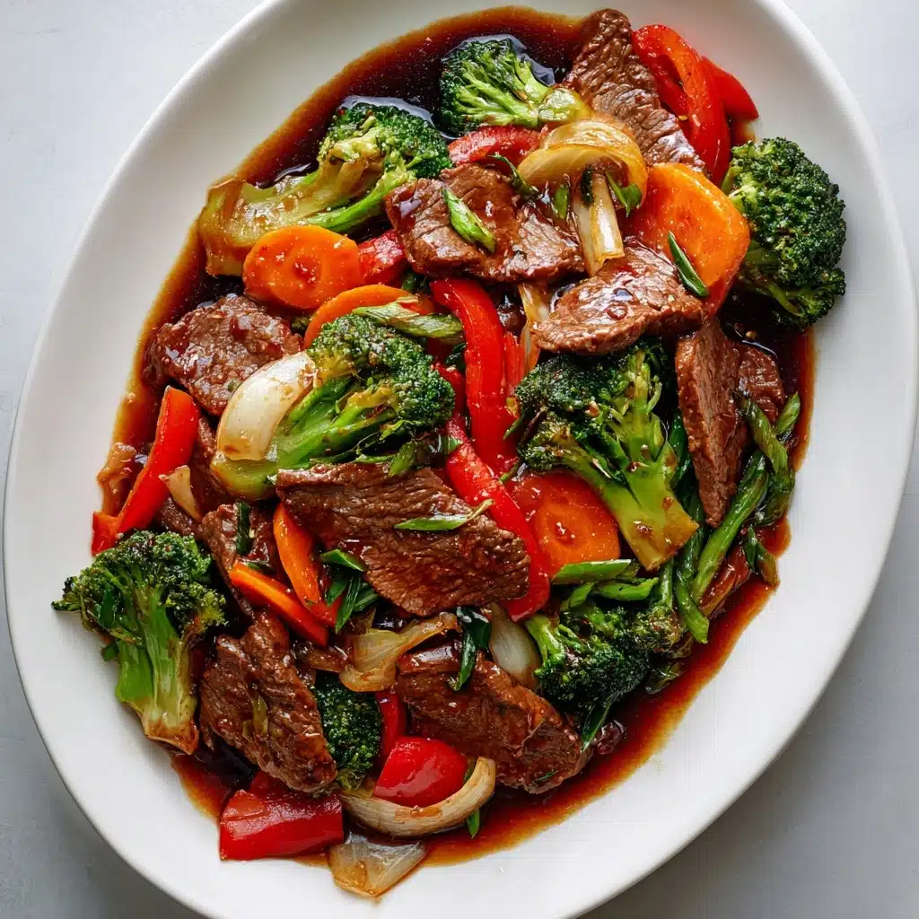 Quick & Easy Beef Vegetable Stir-Fry Recipe - Recipe Image