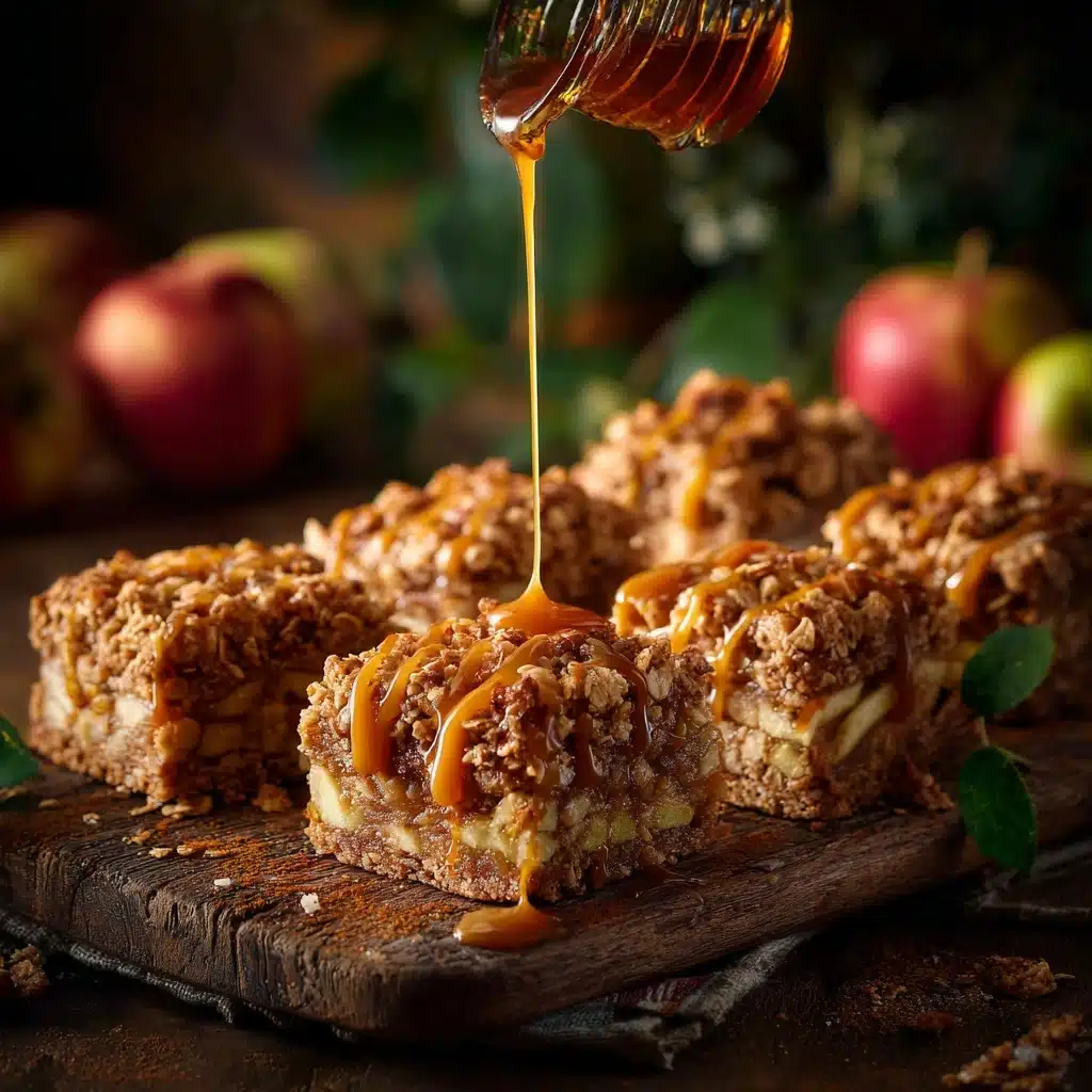 Caramel Apple Crumble Bars Recipe