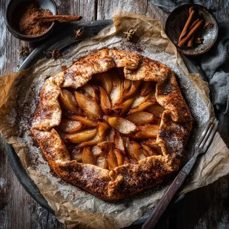 Spiced Pear Galette Recipe