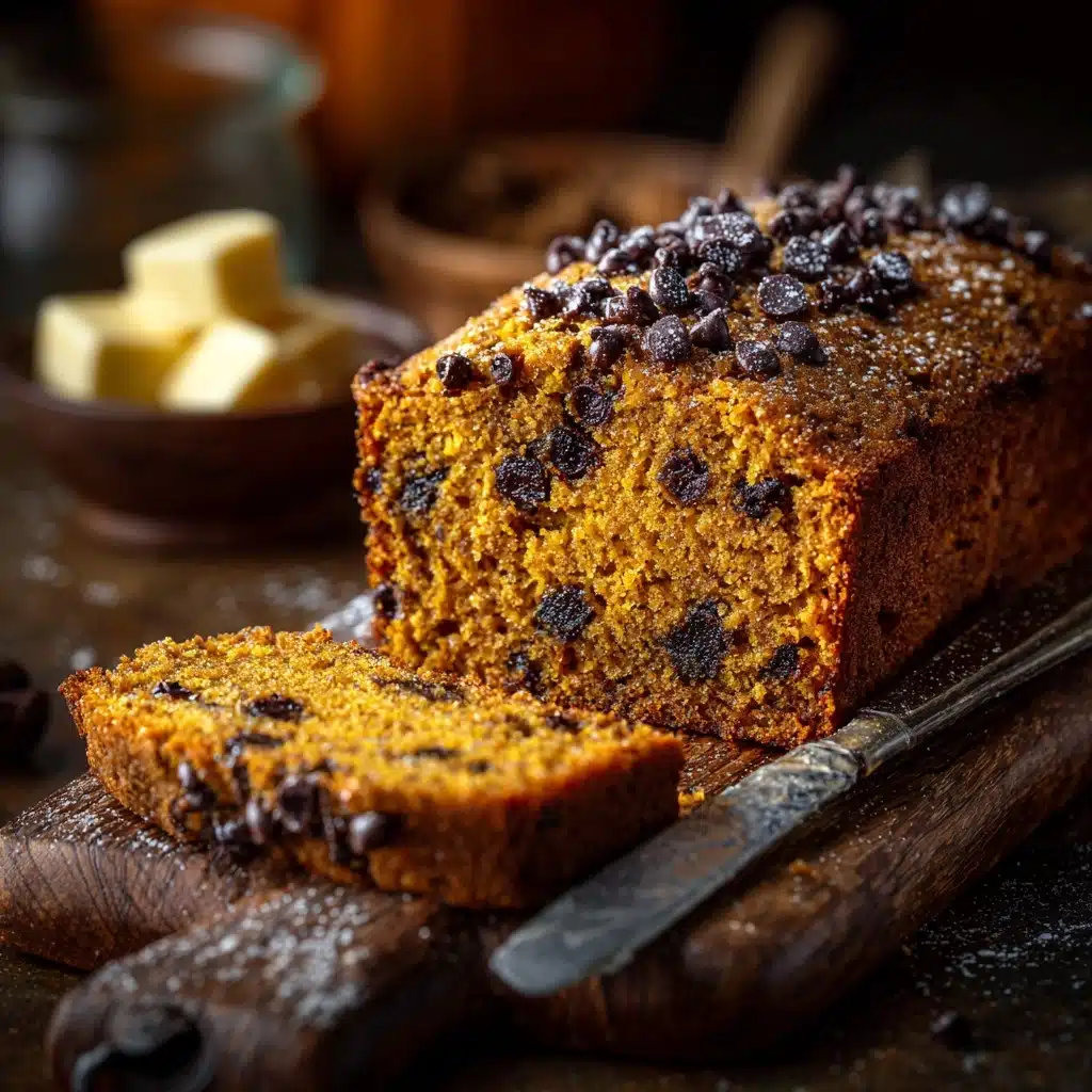 Pumpkin Chocolate Chip Bread Recipe - Recipe Image