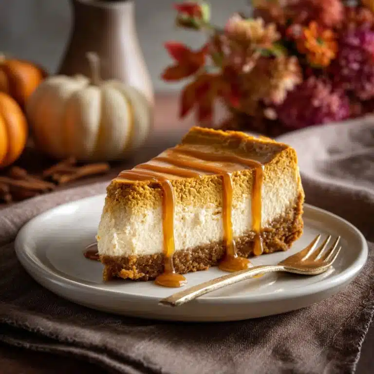 Maple Pumpkin Cheesecake Recipe