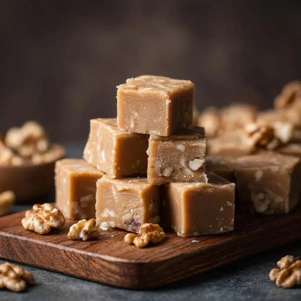 Maple Walnut Fudge Recipe - Recipe Image