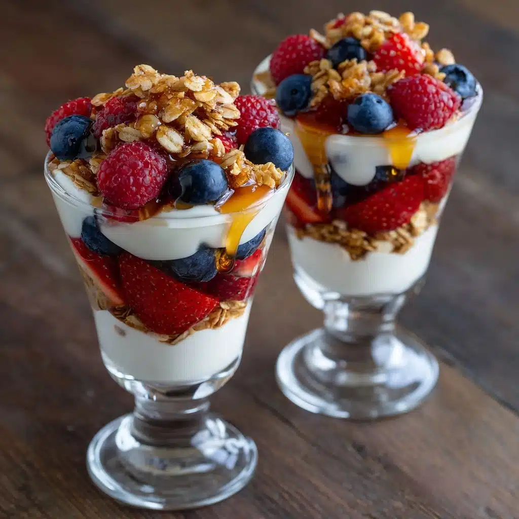 Greek Yogurt Berry Parfait Recipe - Recipe Image
