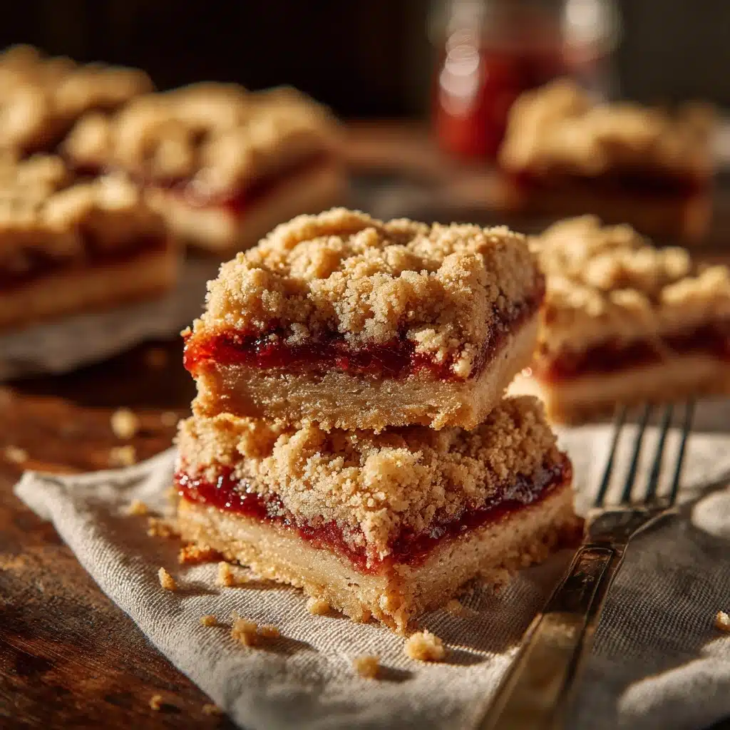 Strawberry Crumble Bars Recipe