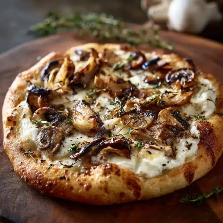 Truffle Mushroom Pizza Recipe