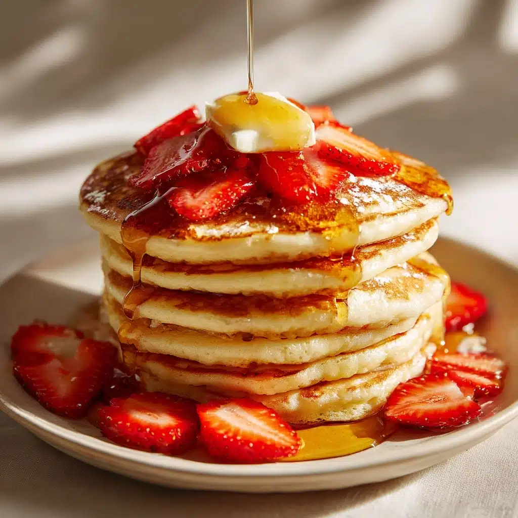 Strawberry Ricotta Pancakes Recipe