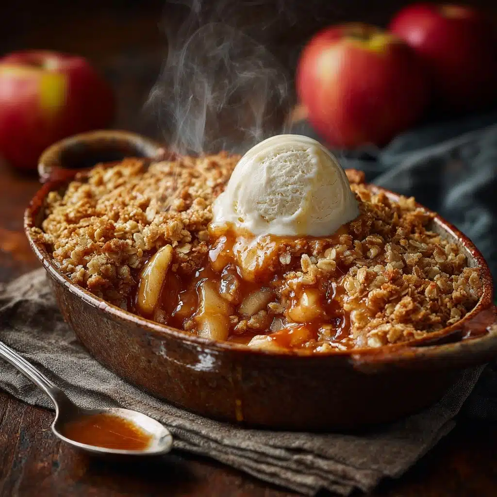Caramel Apple Crisp Recipe - Recipe Image