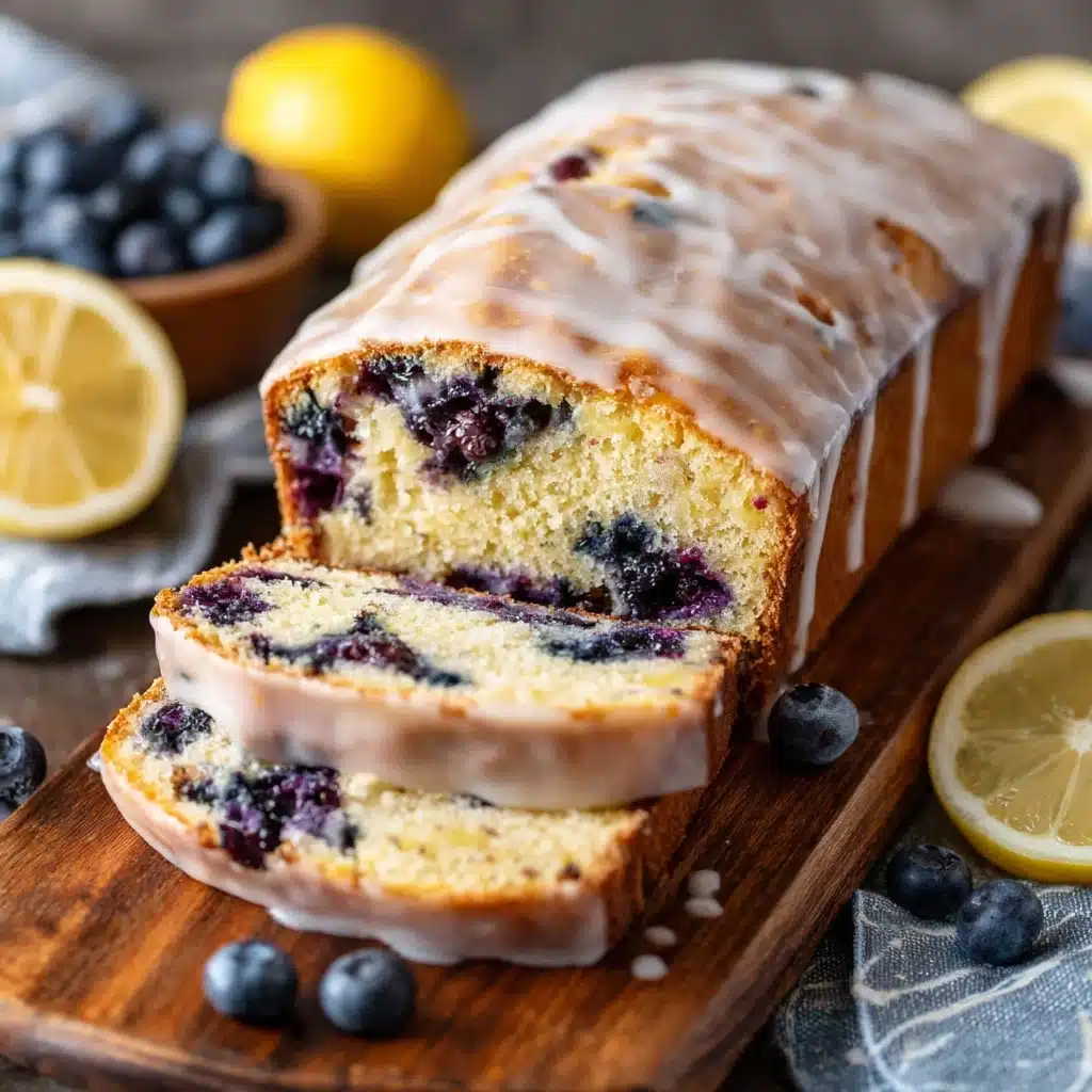 Lemon Blueberry Loaf Recipe - Recipe Image