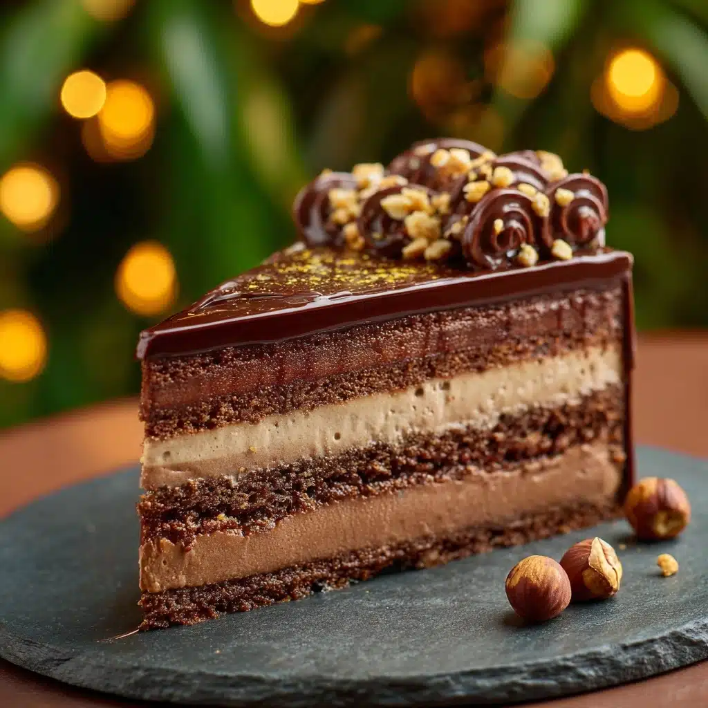 Chocolate Hazelnut Mousse Entremet Recipe - Recipe Image