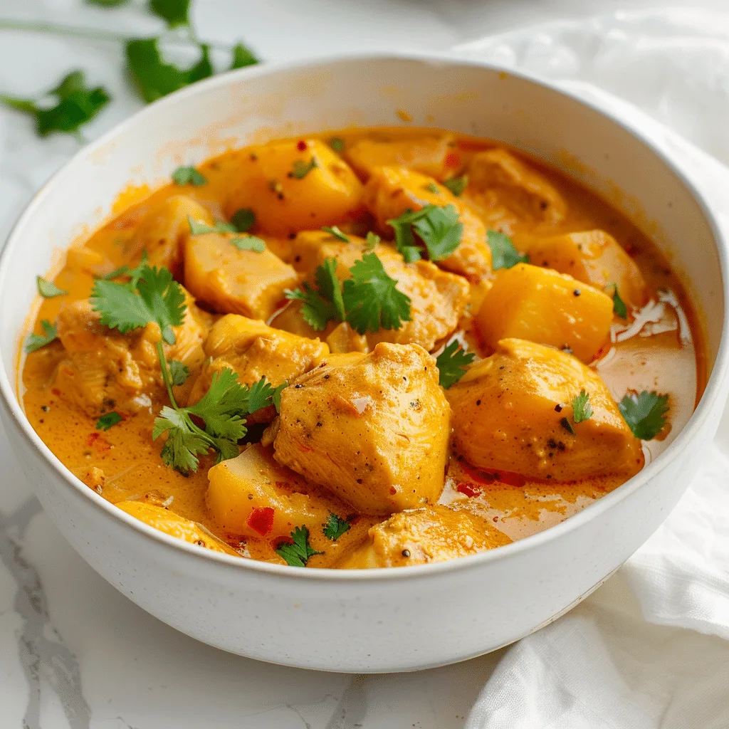 chicken and Potato Curry Recipe