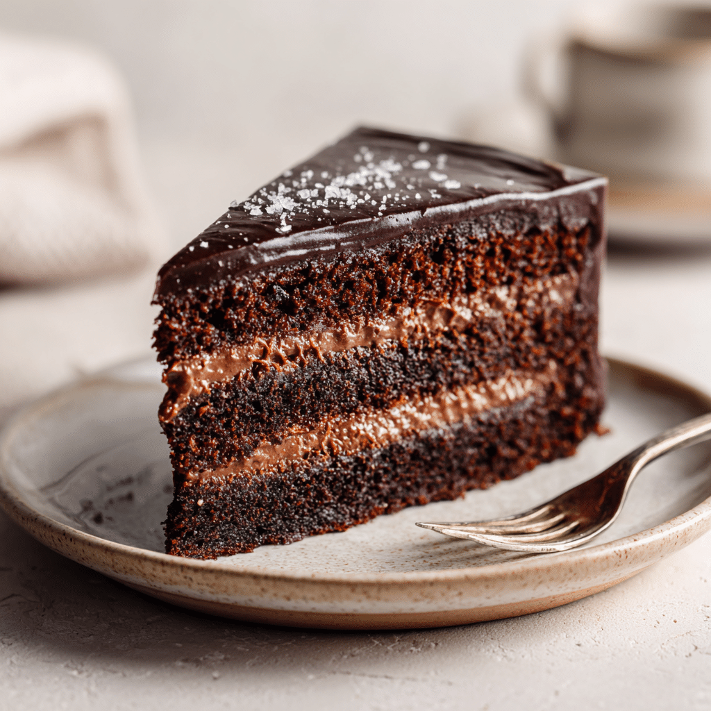 Vegan Chocolate Celebration Cake Recipe - Recipe Image