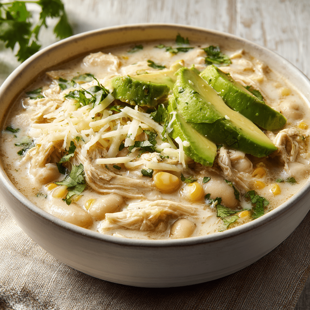 Crockpot White Chicken Chili Recipe - Recipe Image