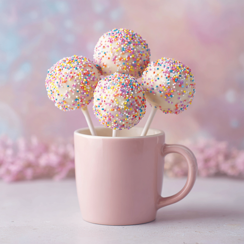 Classic Funfetti Cake Pop Recipe - Recipe Image