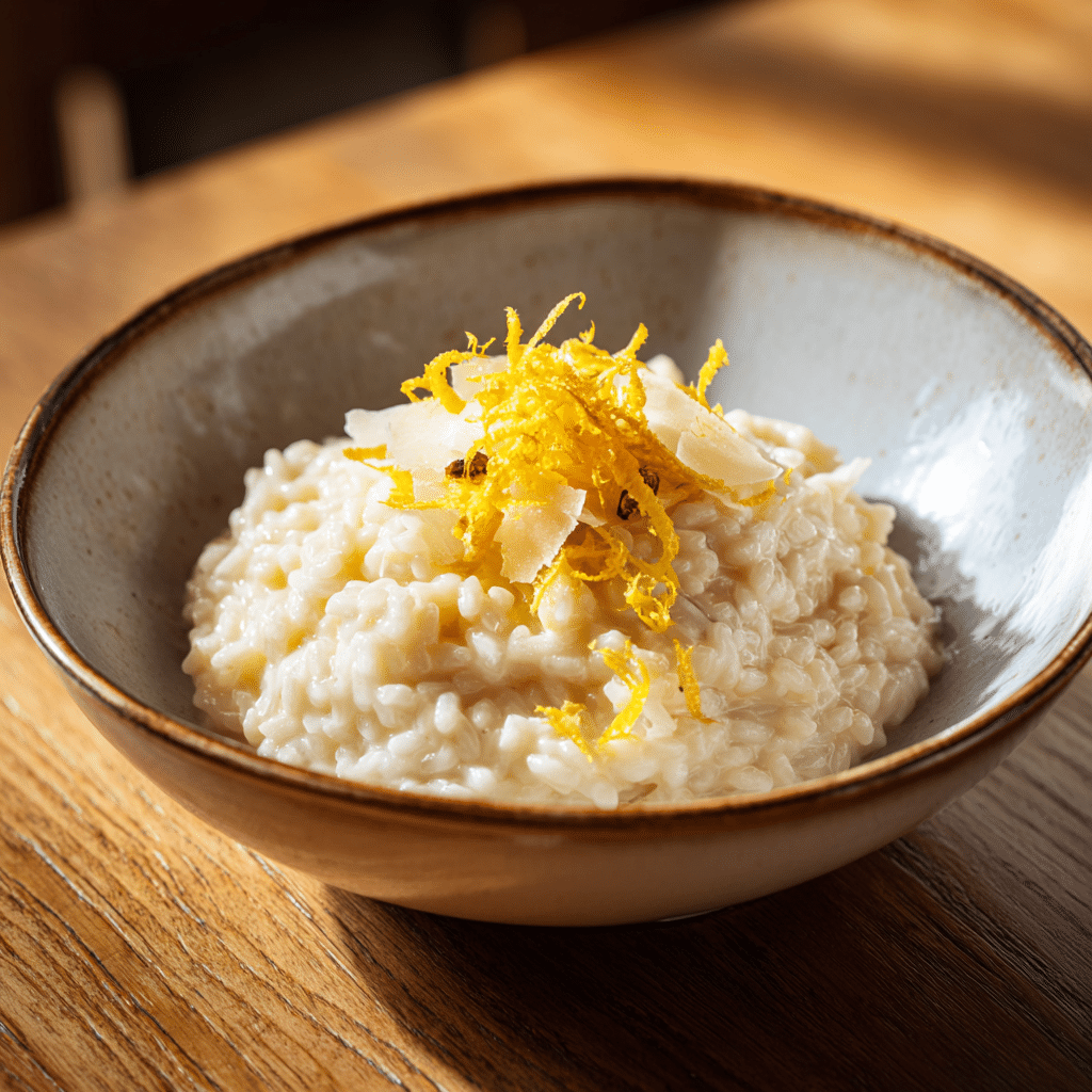 Creamy Lemon Risotto Recipe - Recipe Image