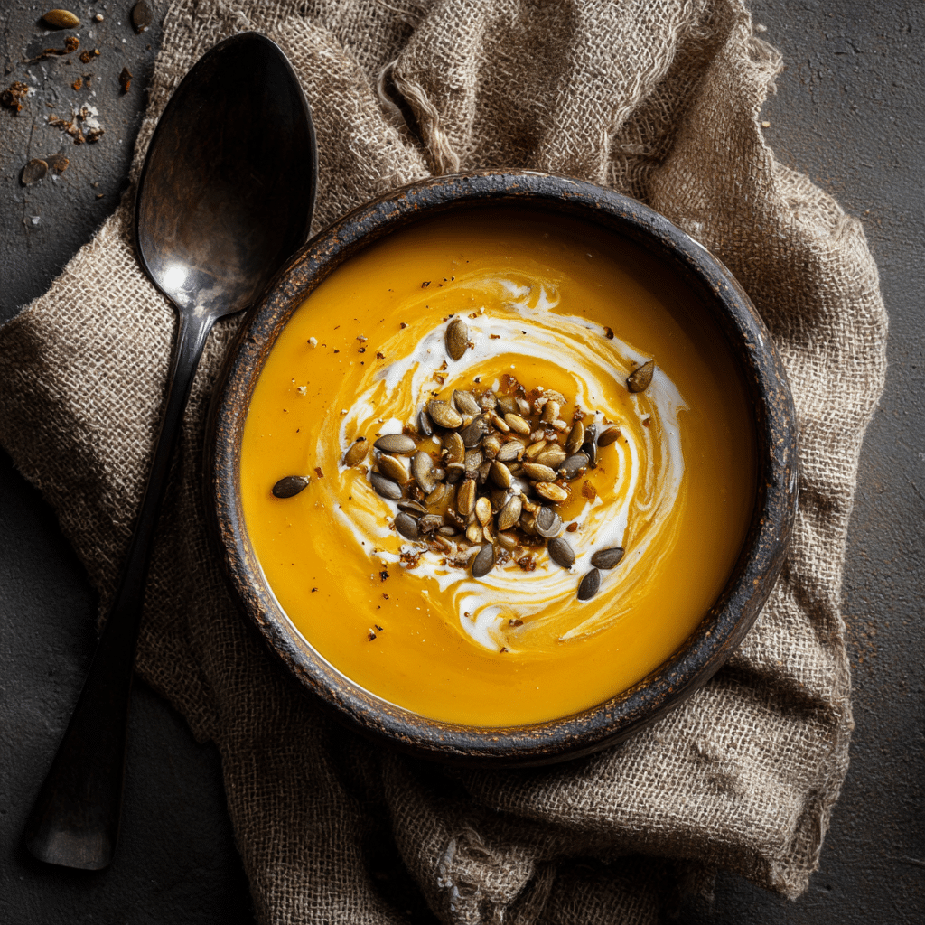 Roasted Pumpkin Soup Recipe - Recipe Image