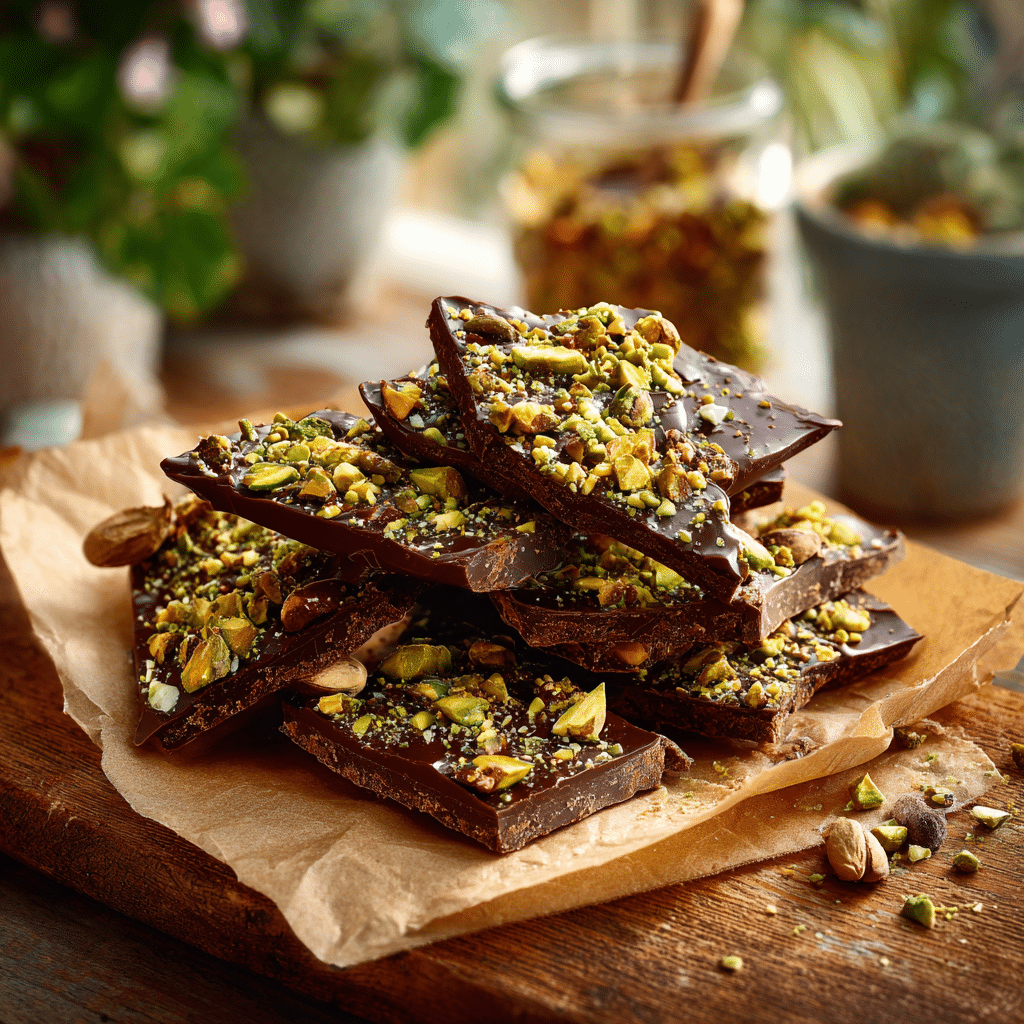 Dubai Chocolate Date Bark - Recipe Image