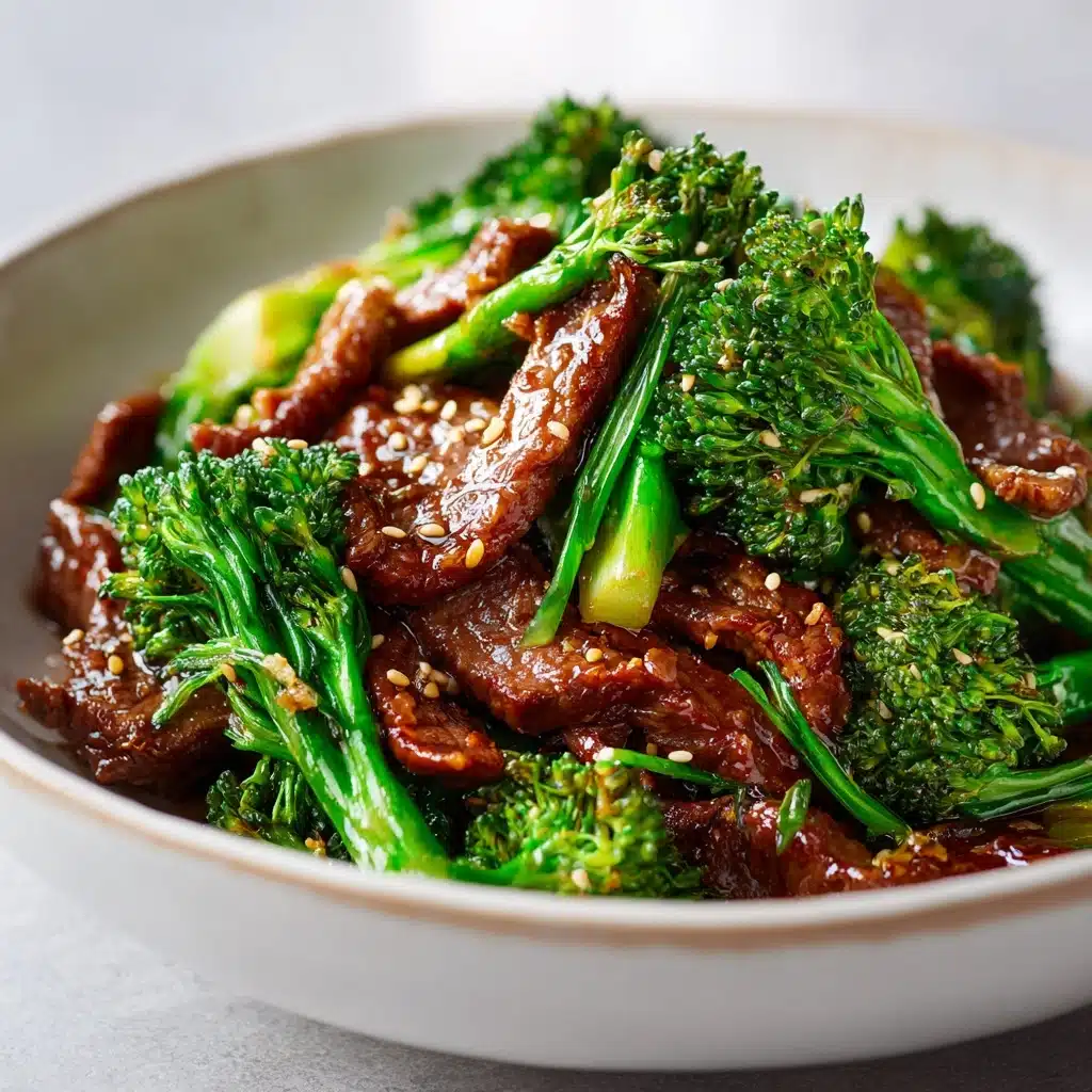 Beef Stir-Fry with Broccoli & Ginger-Soy Sauce Recipe - Recipe Image