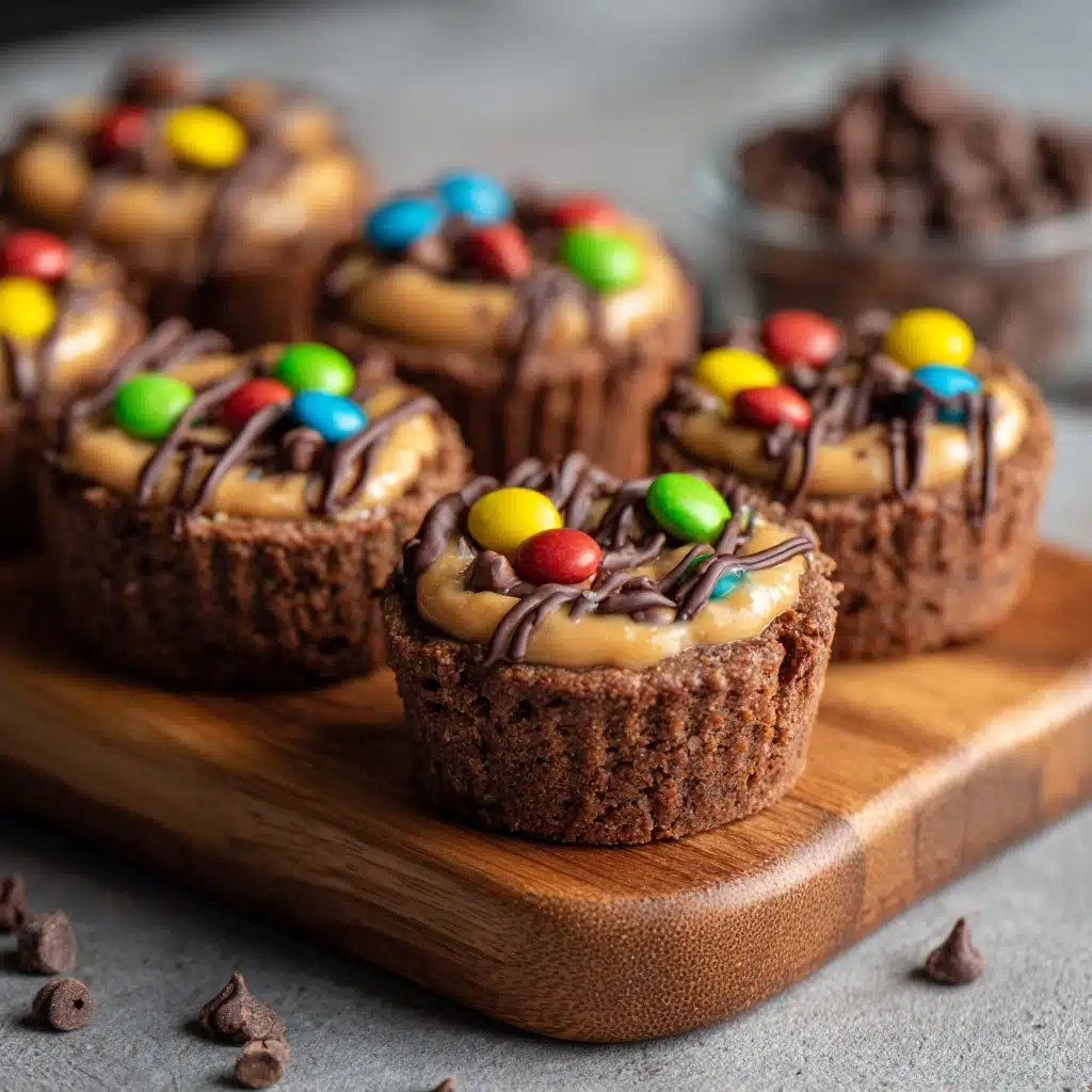 Almond-Flour Brownie Protein Cups Recipe - Recipe Image