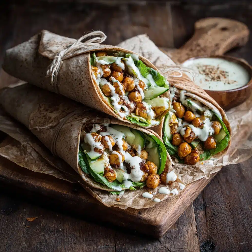 Spicy Chickpea Wraps Recipe - Recipe Image