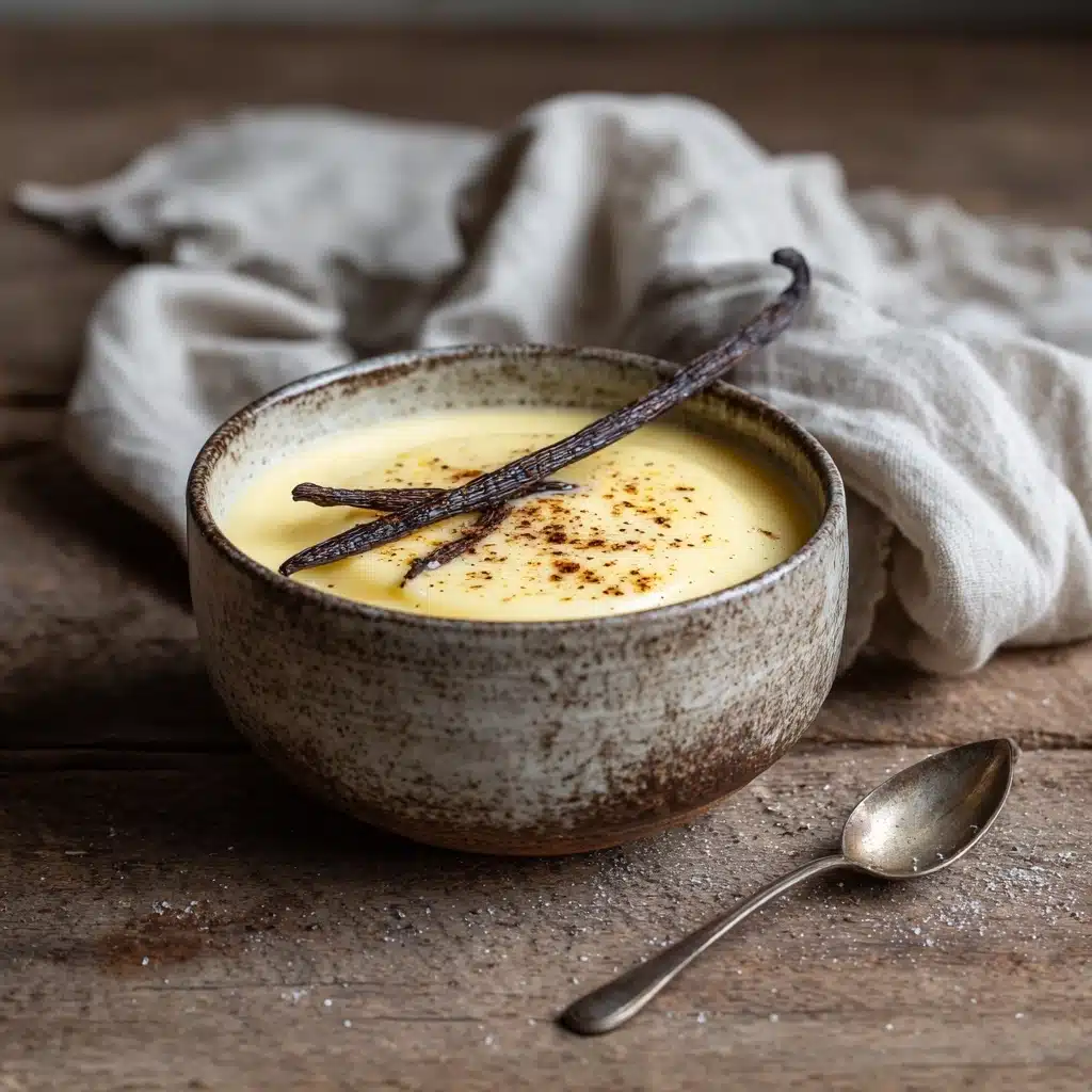 homemade vanilla custard Recipe