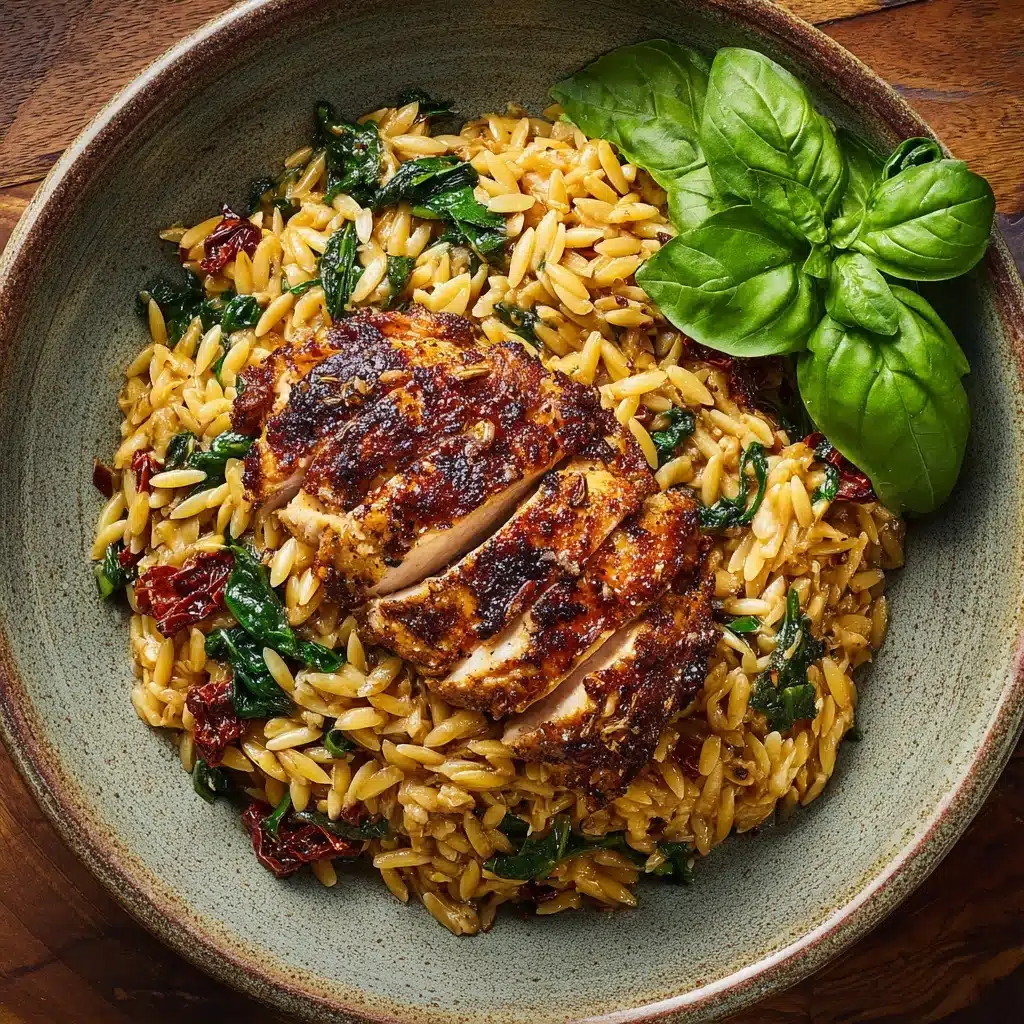 One Pot Chicken and Orzo Recipe - Recipe Image