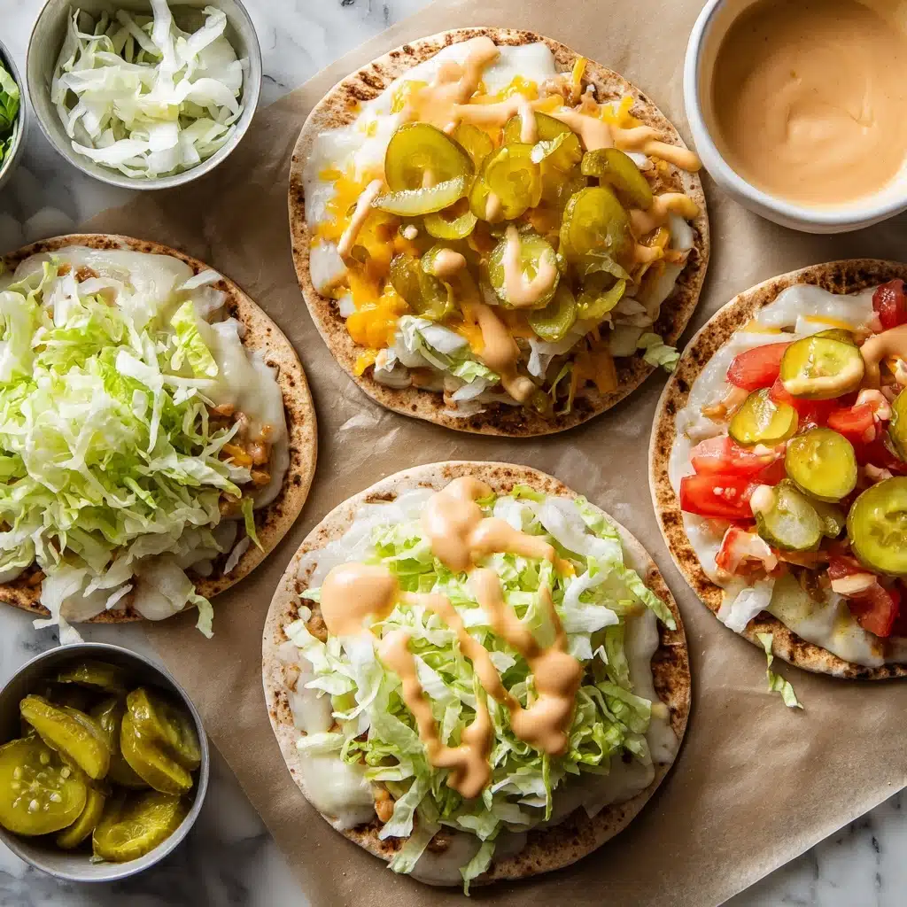 Smash Burger Tacos Recipe - Recipe Image